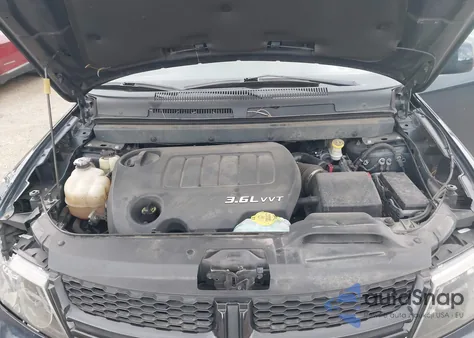 2015 Dodge Journey Crossroad из США, поврежденный, VIN 3C4PDDGG2FT740349